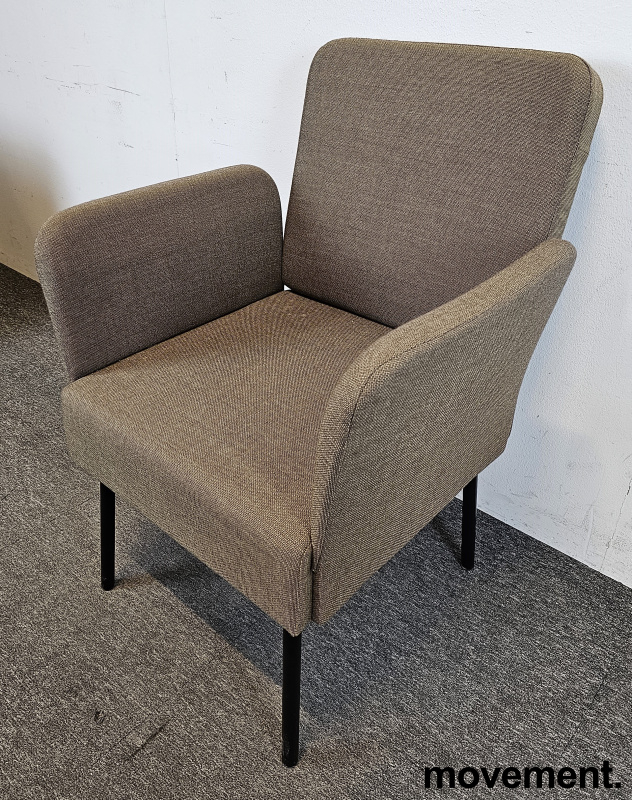 Meet Loungestol Brunt stoff