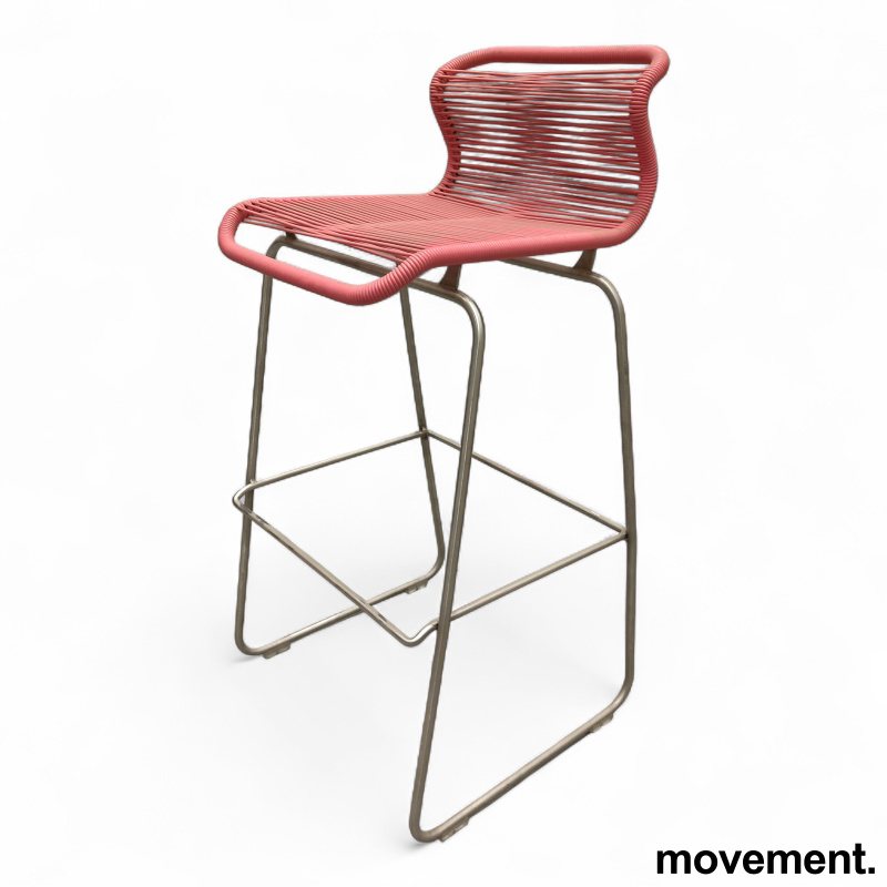 Panton One barstol 75cm Rosa, Pent - 1 / 3