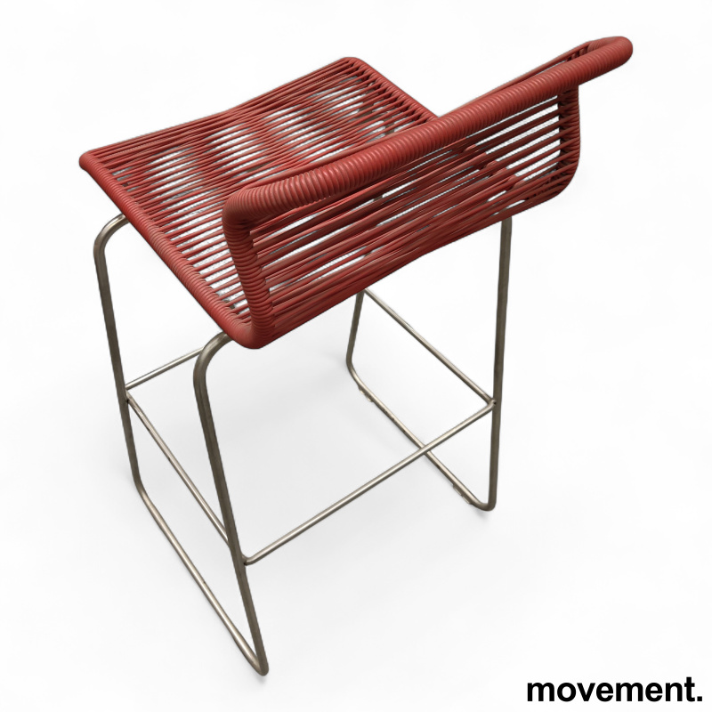 Panton One barstol 75cm Rød, Pent - 3 / 3