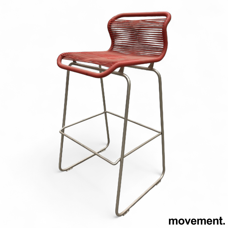 Panton One barstol 75cm Rød, Pent - 1 / 3