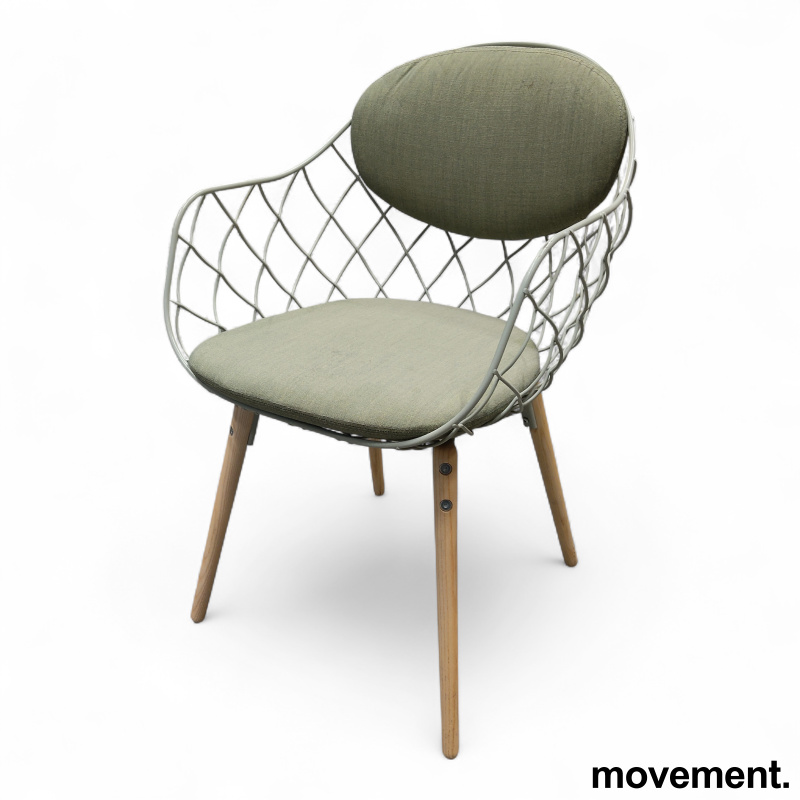 Pina Chair Grønt stoff (Kvadrat - 1 / 3