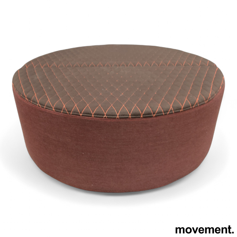 Movie puff Ø=90cm Brunt stoff - 1 / 2