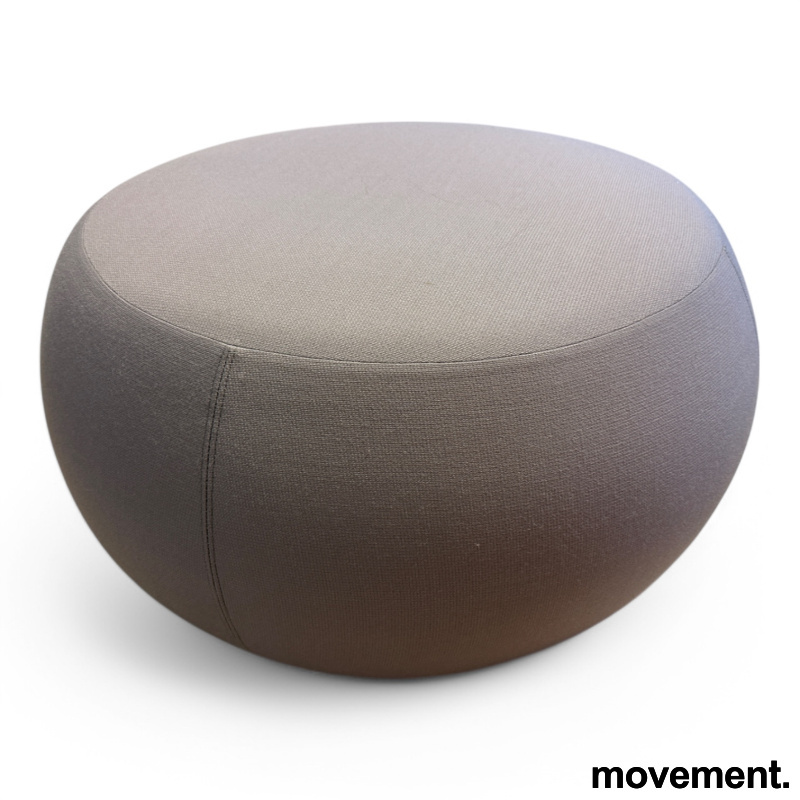 Pix puff Ø=87cm Lys lilla stoff,