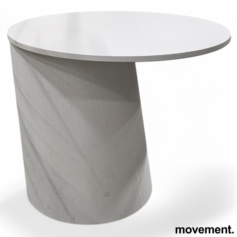 Ahoy 54x50cm Hvitlakkert eik, Pent