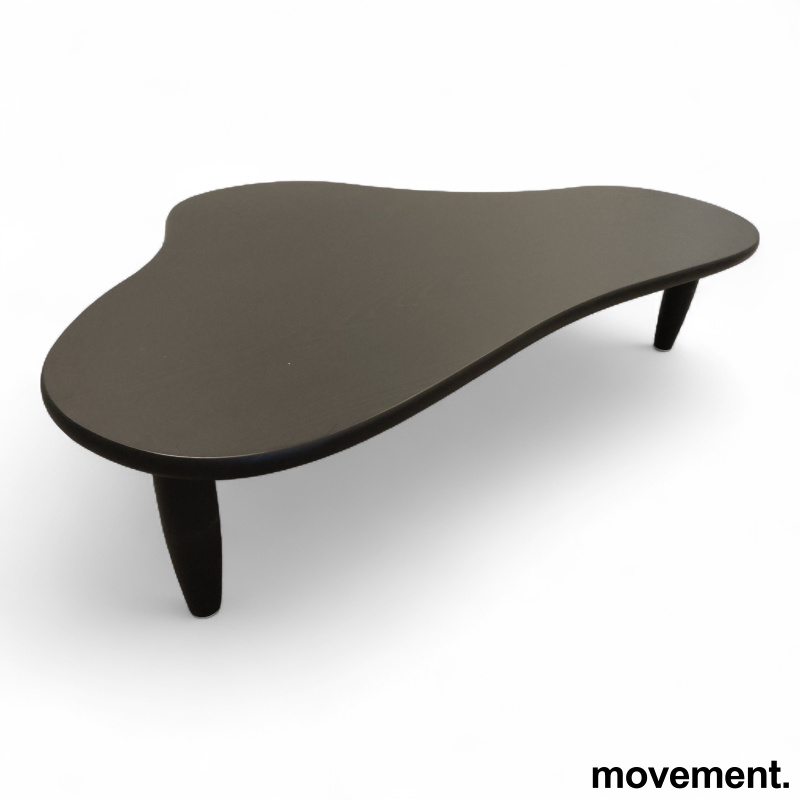 Puddle table Sortlakkert heltre - 1 / 2