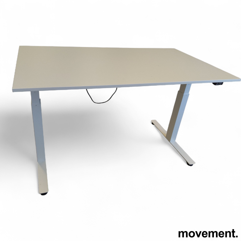 Hevsenk 140x80cm Hvit, Pent brukt - 2 / 2