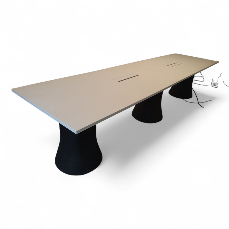 Cambio møtebord 340x90cm Lys beige