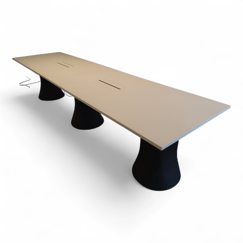 Cambio møtebord 340x90cm Lys beige