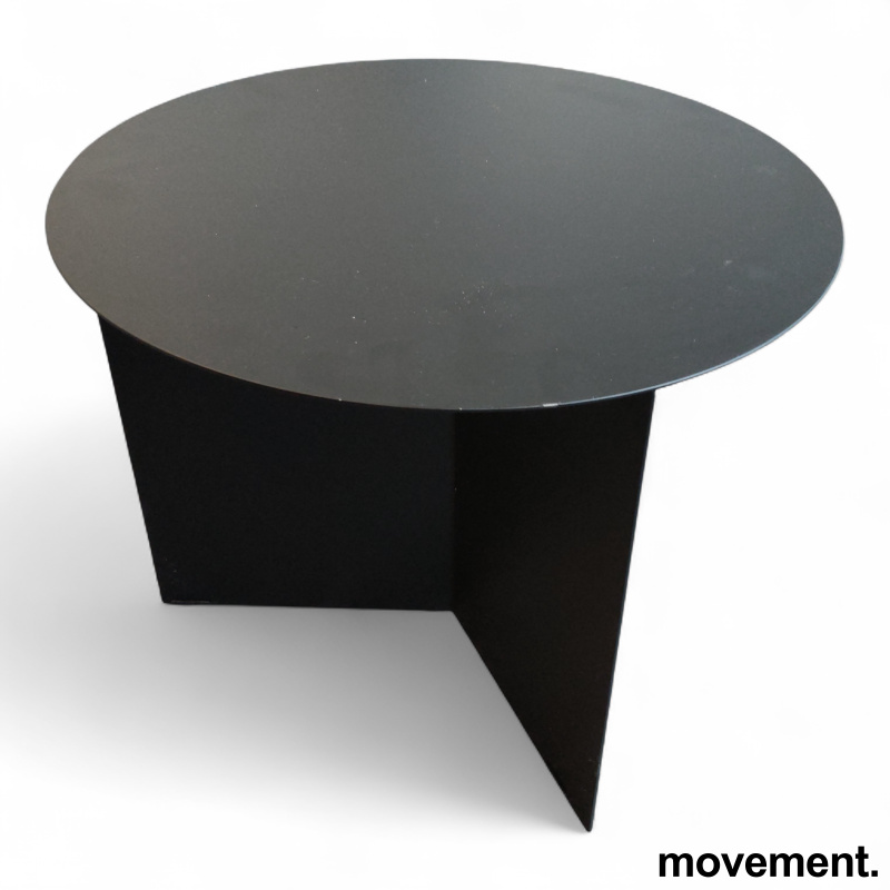 Slit table Ø=45cm Sort, Pent brukt - 1 / 2