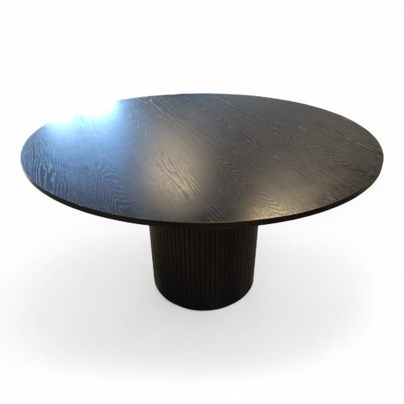 Rundt bord Ø=130cm, søylefot