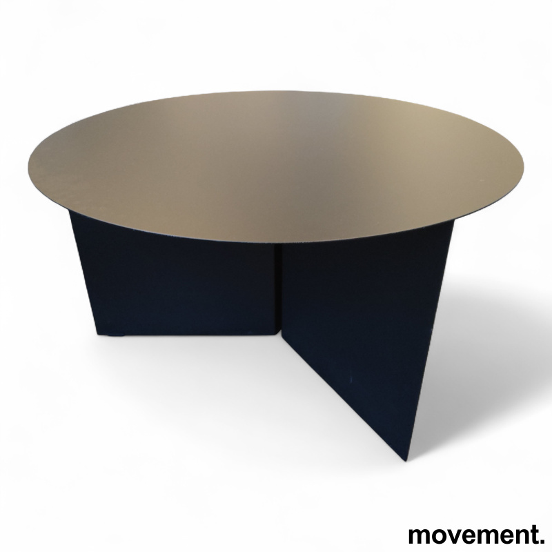 Slit table Ø=65cm Sort, Pent brukt - 1 / 2