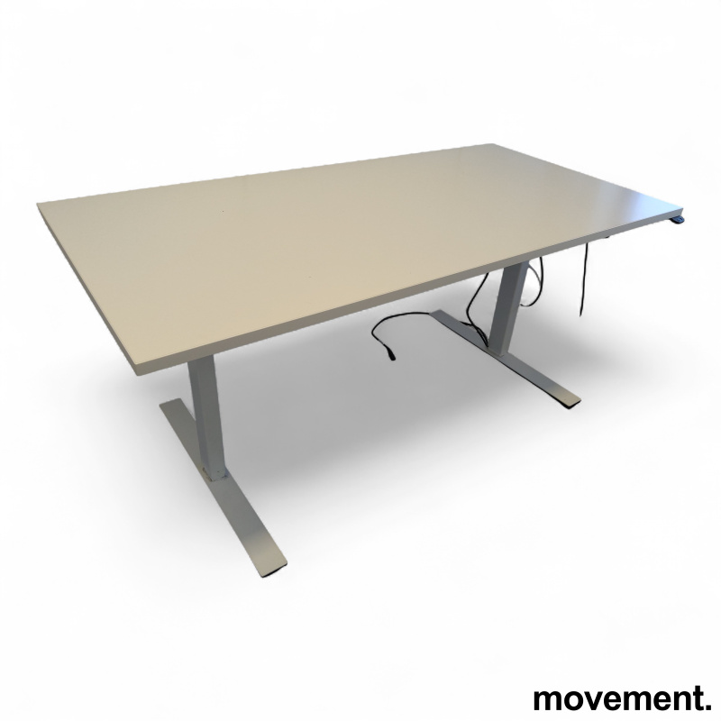 Delta 160x80cm Hvit laminat, rett - 1 / 2