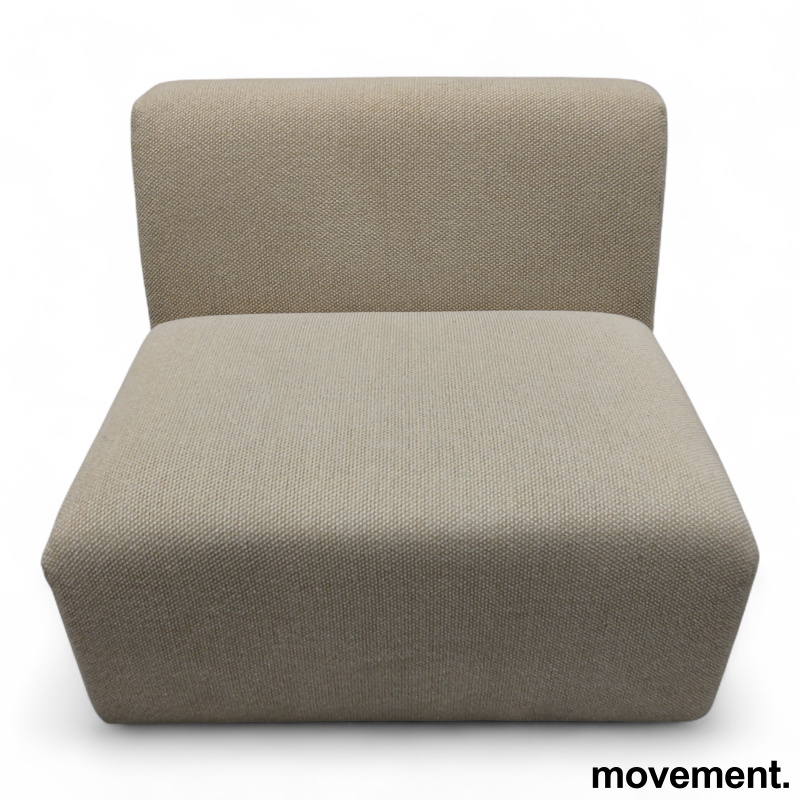 OK 104, midtmodul Beige stoff, grov - 2 / 2