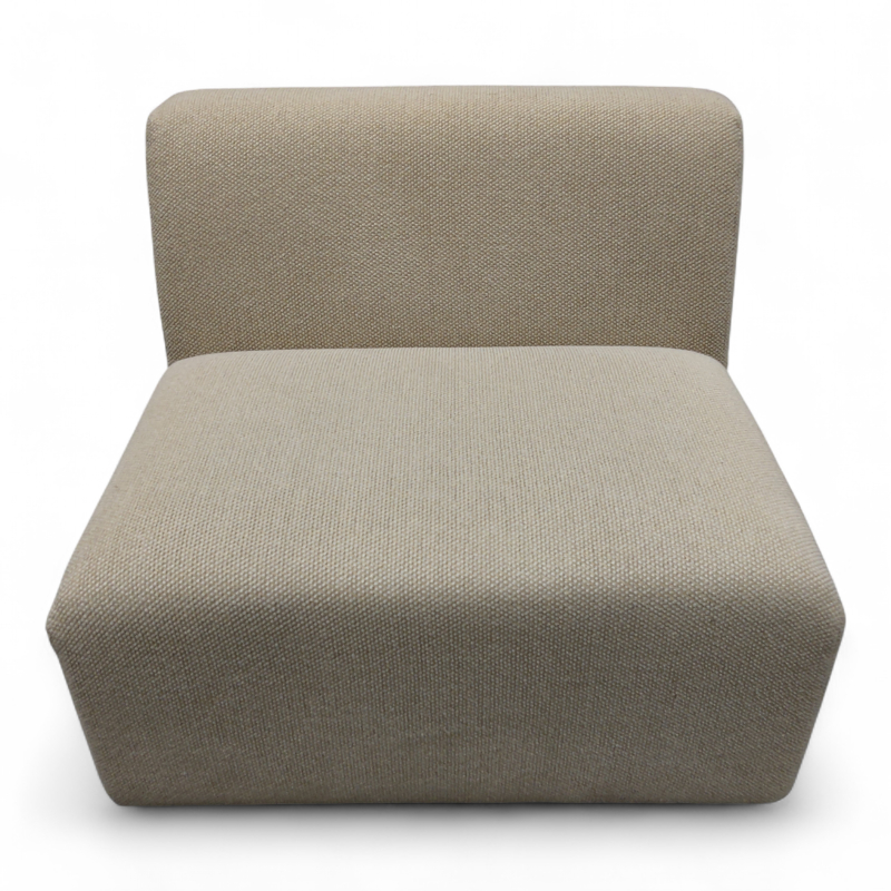 OK 104, midtmodul Beige stoff, grov