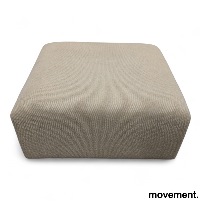 OK 001 Ottoman Beige stoff, grov - 2 / 2