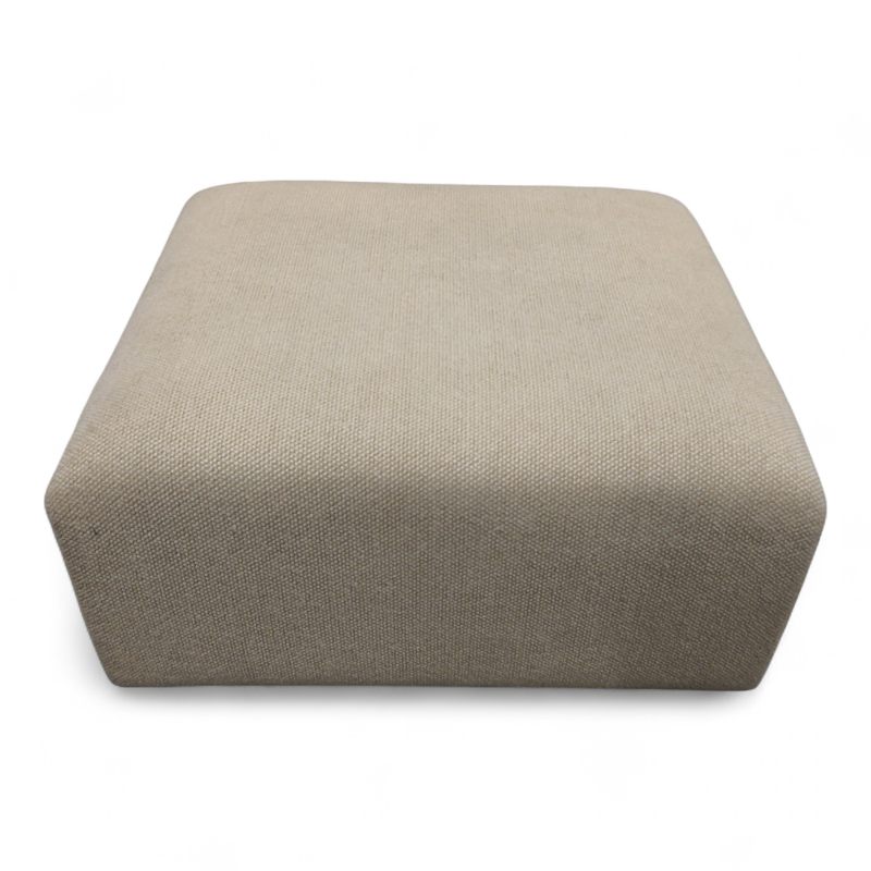 OK 001 Ottoman Beige stoff, grov