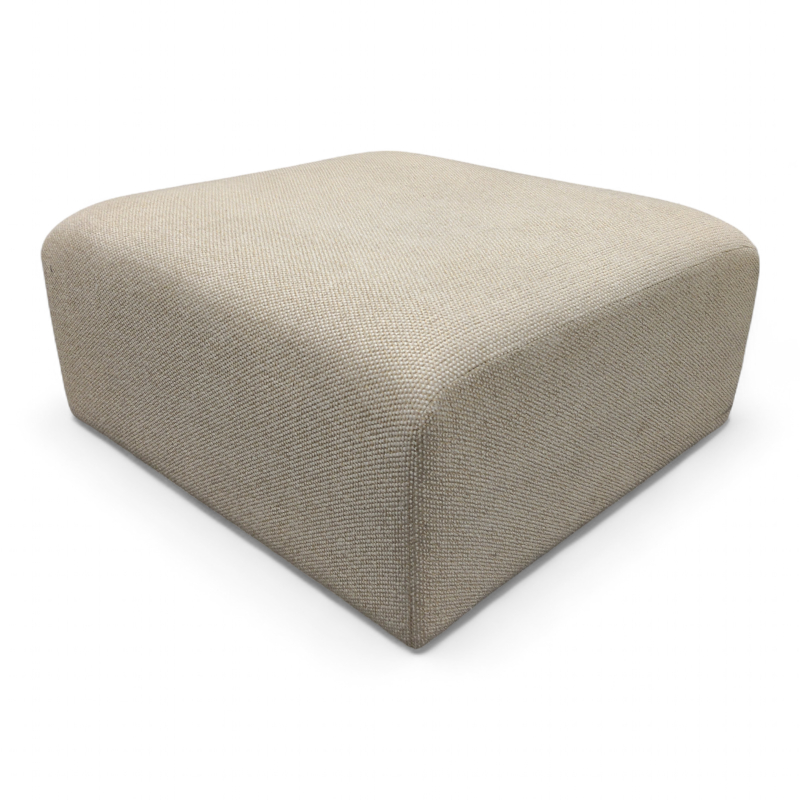 OK 001 Ottoman Beige stoff, grov