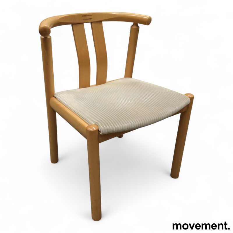 Cleopatra stol Heltre bøk, sete i - 1 / 3