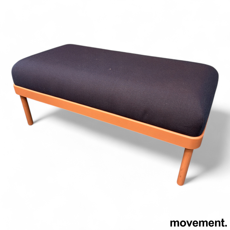 Mosaico benk 100cm Blått stoff,