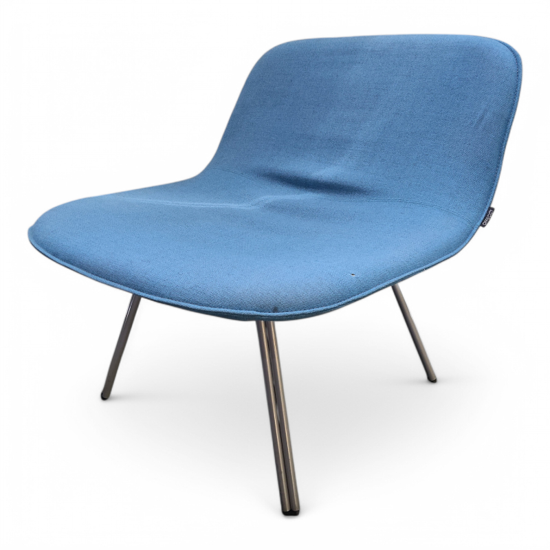 Pal Easy Chair, Lav Blått, melert