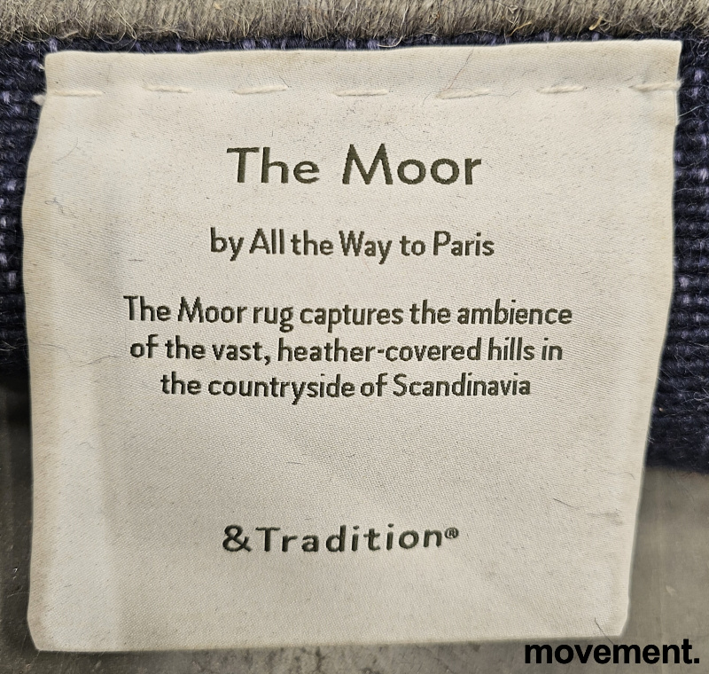 The Moore, 300x300cm Blå, Pent - 4 / 4
