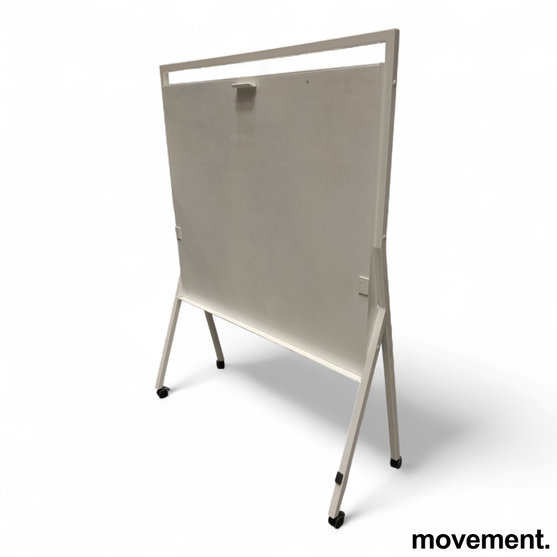 Whiteboard på hjul 130x175cm, - 4 / 5