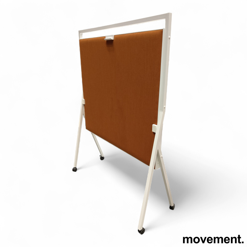 Whiteboard på hjul 130x175cm, - 1 / 5