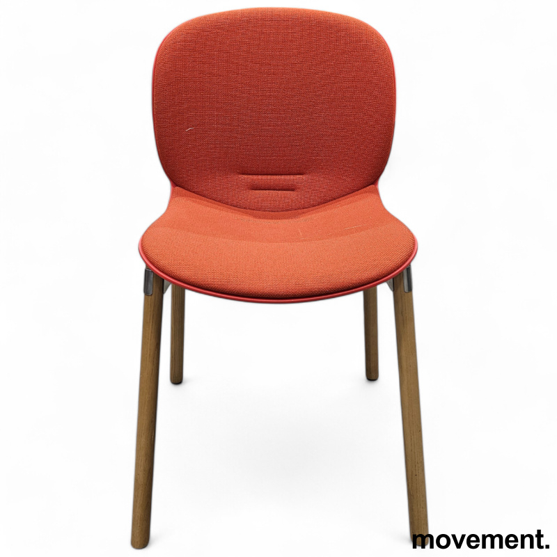 Noor 6080, treben, polstret sete og