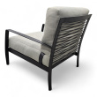 Richards loungestol Grått stoff, - 3 / 3