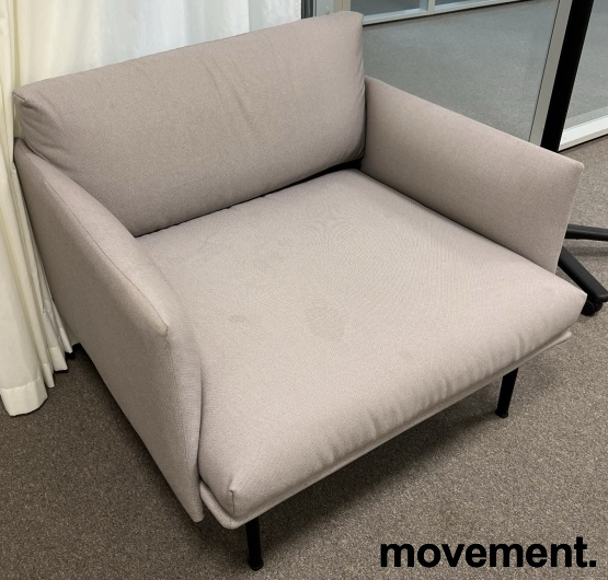Outline Studio Chair Grått stoff, - 1 / 2