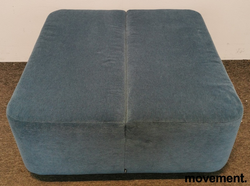 Movie Puff 90x90cm Blått stoff, - 2 / 2