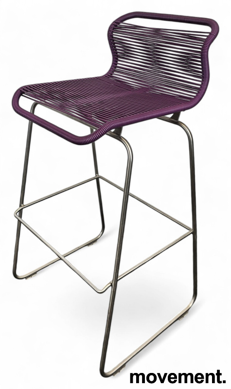 Panton One barstol 75cm Lilla, - 1 / 3