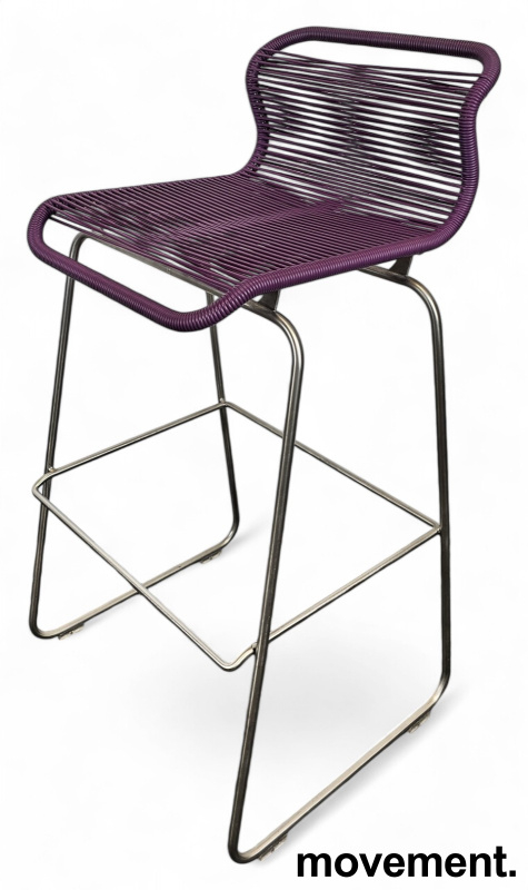 Panton One barstol 75cm Lilla,