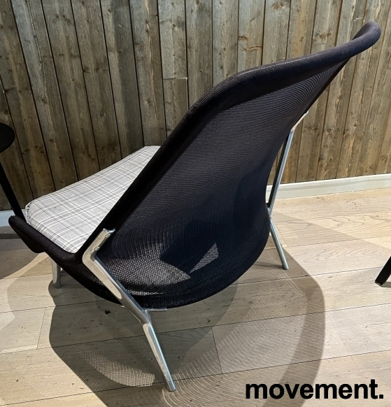 Slow chair Knit Sort mesh, rutete - 2 / 3