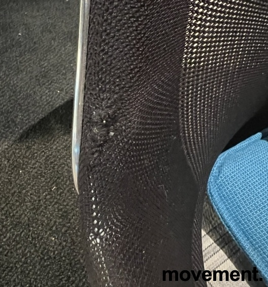 Slow chair Knit Sort mesh, rutete - 3 / 3