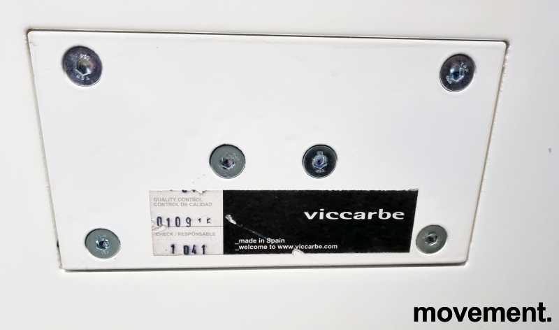 Serra 47x25cm Hvit med grå stropp, - 2 / 2