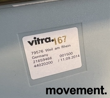 Hal Tube Lys blå, ben i krom, Pent - 3 / 3