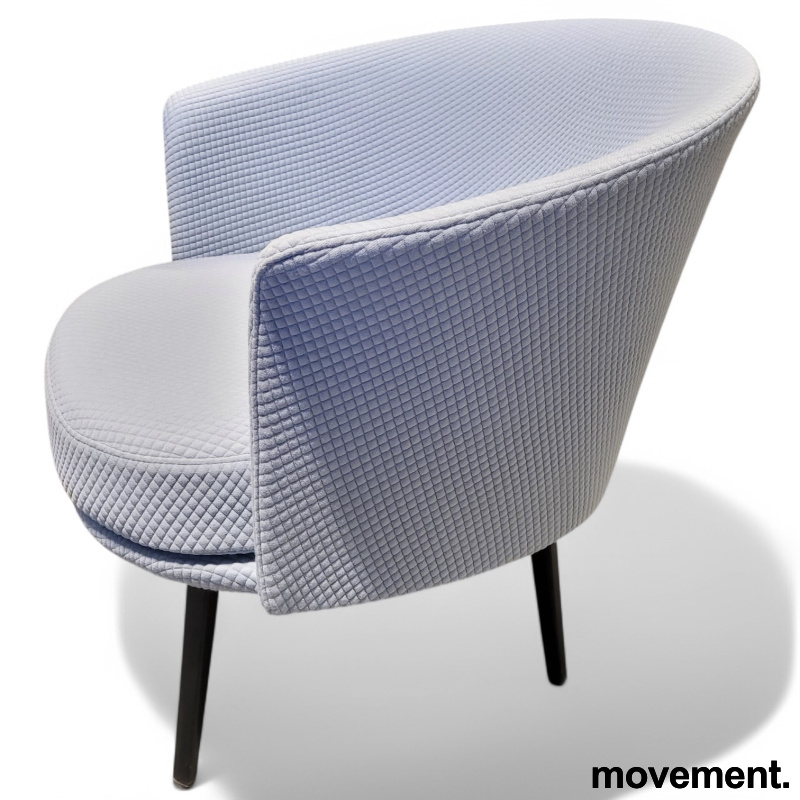 Dorso loungestol Lyst blått stoff - 2 / 5