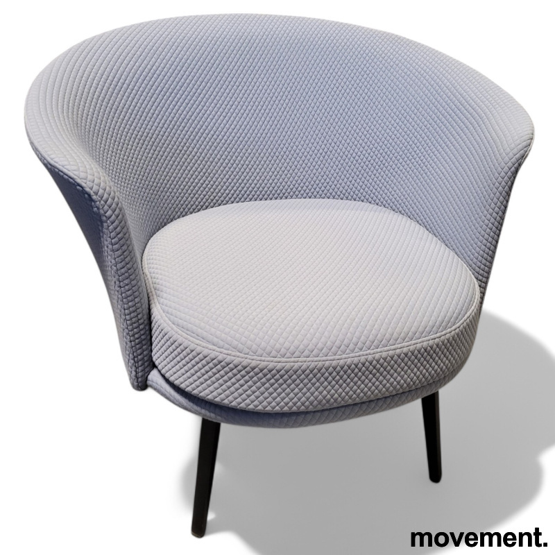 Dorso loungestol Lyst blått stoff - 1 / 5