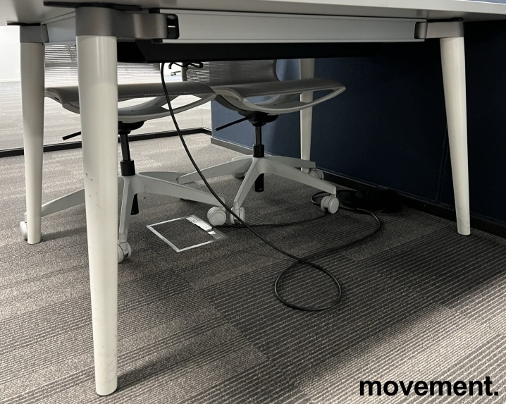 Mastermind møtebord 140x100cm Lys