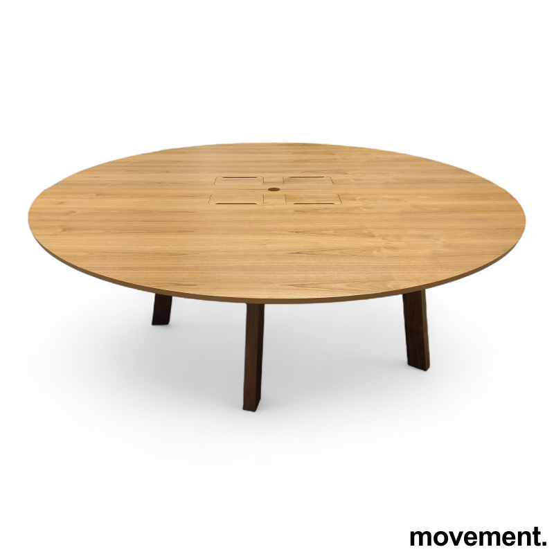 Collaborate Ø=220cm Valnøtt finer, - 1 / 4