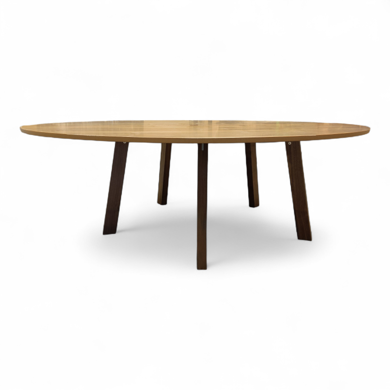 Collaborate Ø=220cm Valnøtt finer,