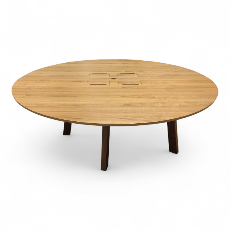 Collaborate Ø=220cm Valnøtt finer,