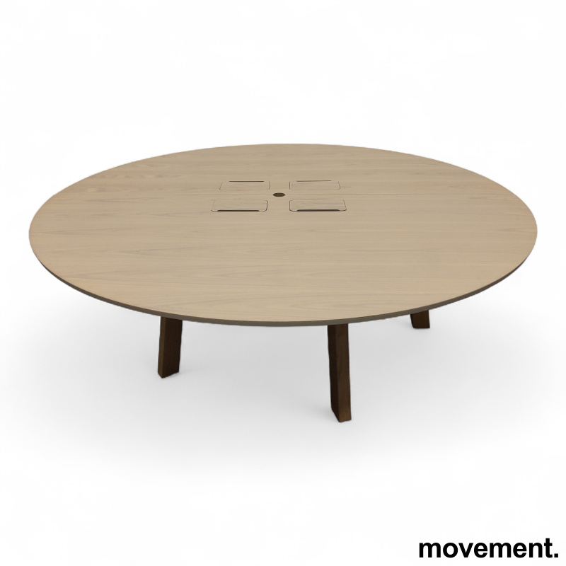 Collaborate Ø=220cm Eikefiner, ben - 1 / 3