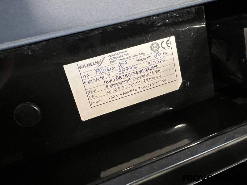 Prosjektbord med skjerm, 370x110cm, - 4 / 6