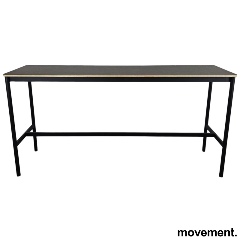 Base high 190x50, høyde 95cm Sort