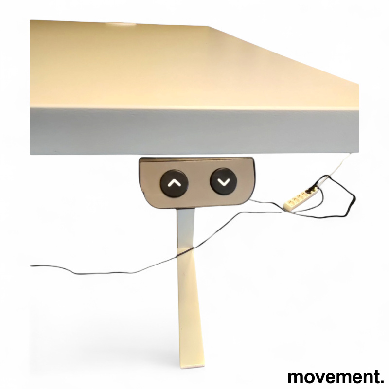 Tellus hevsenkbord 160x80cm Hvit, - 3 / 3
