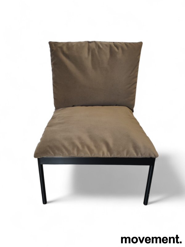 Darwin 1 seter 65cm Gråbrunt stoff, - 2 / 4