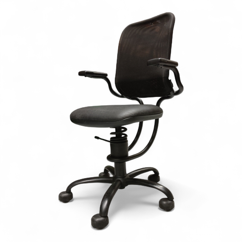 Ergonomic Sort kunstskinn (Renna),