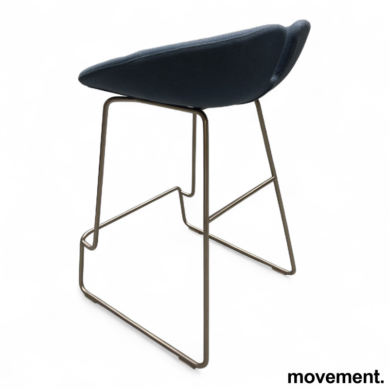 Fjord bar stool low 64cm Blått - 3 / 3